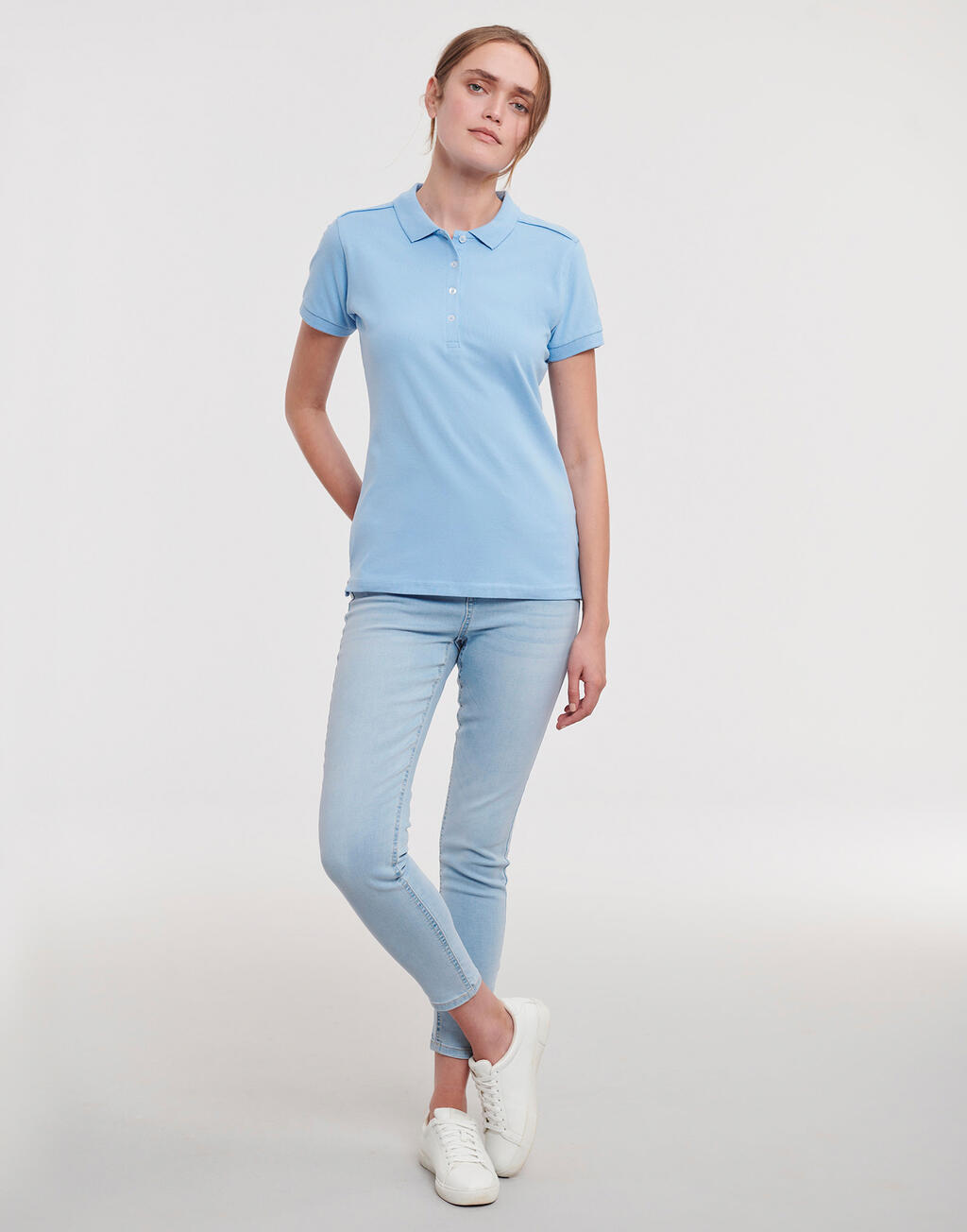 Naiste liibuv stretch-polo 56600