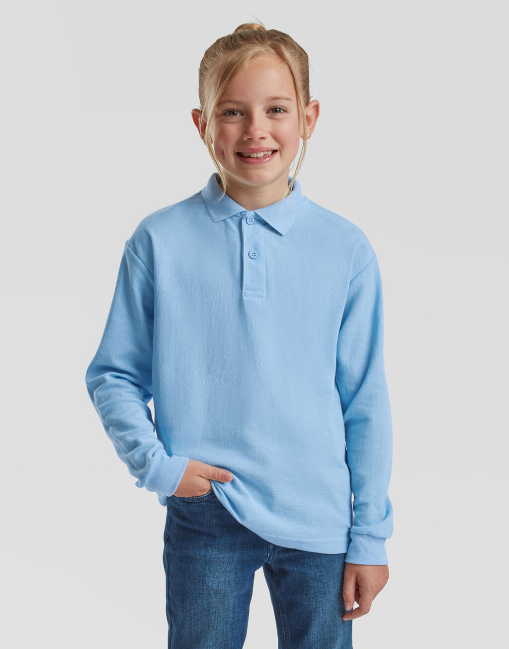 Laste pikkade varrukatega polosärk 65/35 57801