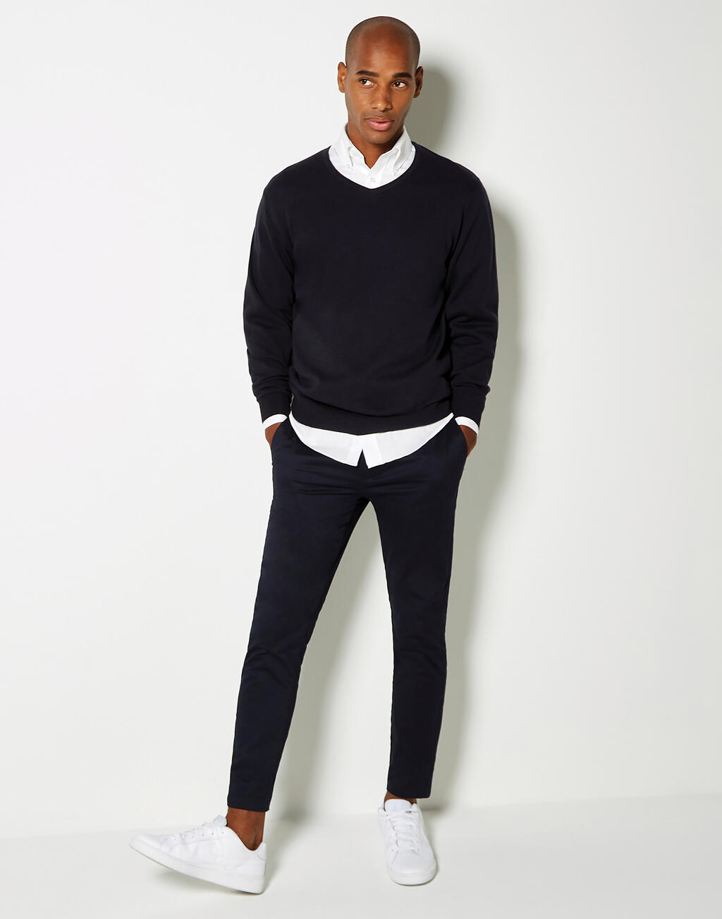 Classic Fit Arundel V-kaelusega kampsun 76211