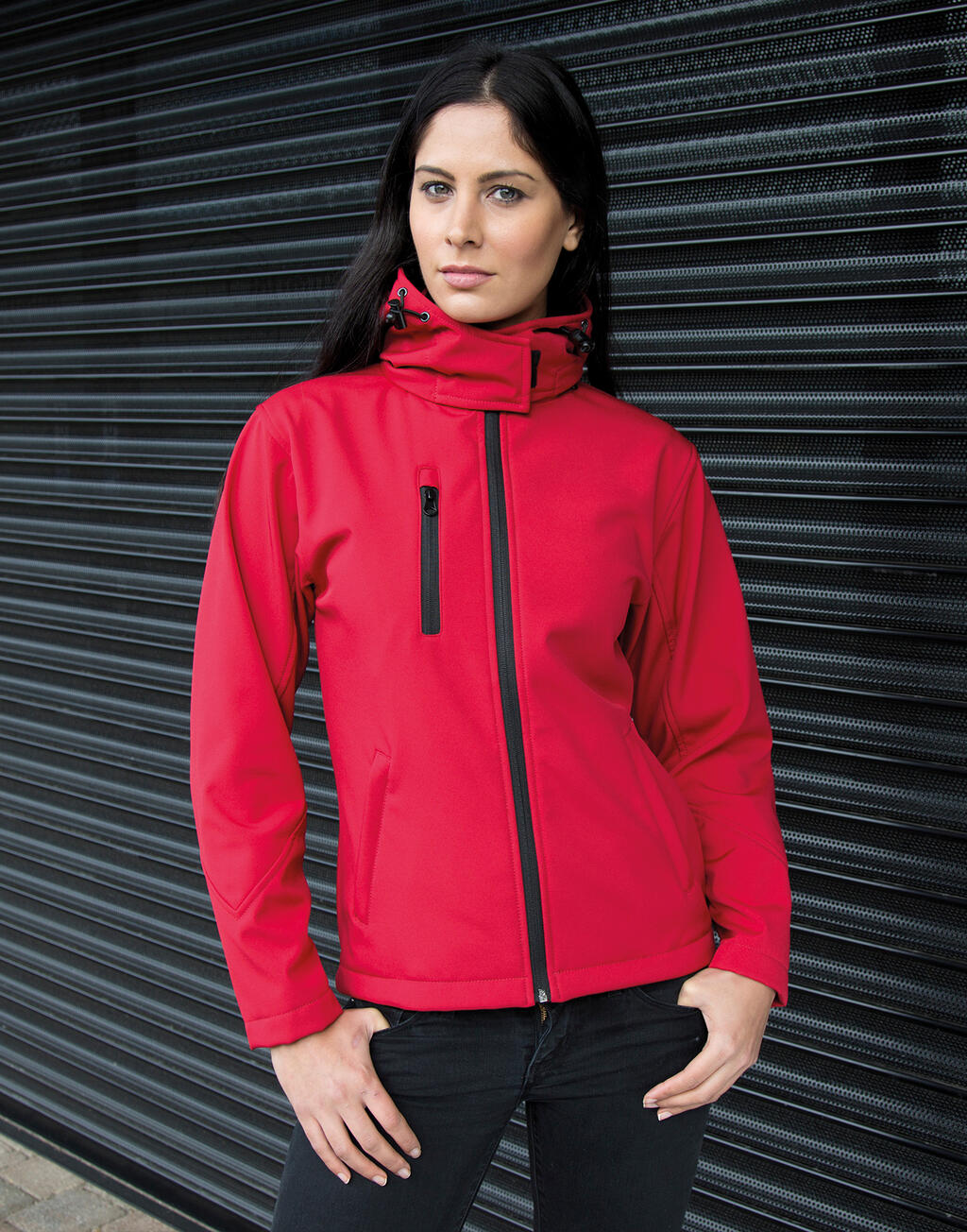 Naiste TX Performance kapuutsiga softshell-jakk 82633