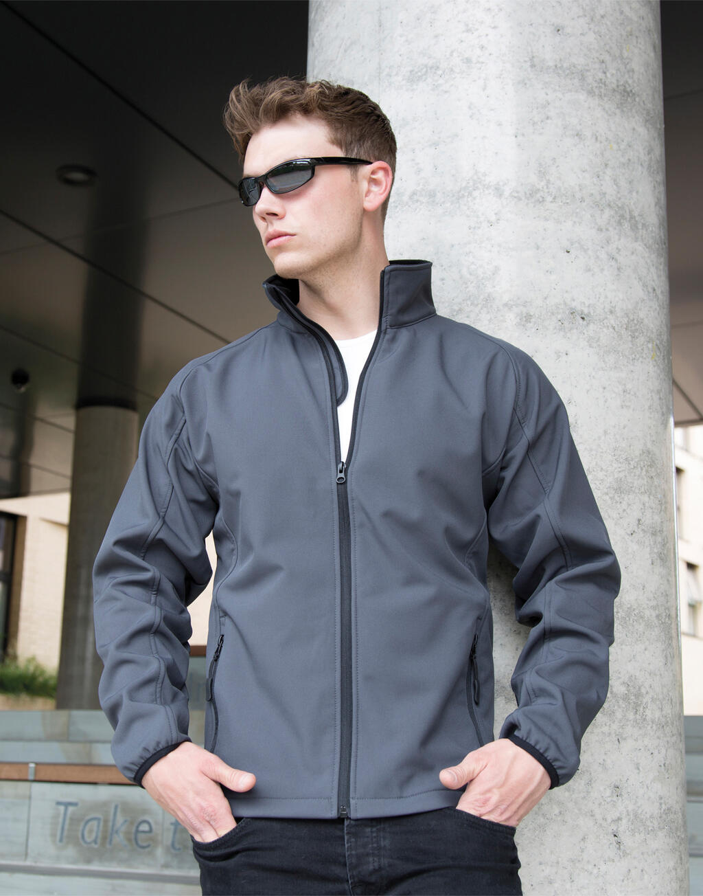 Trükitav softshell-jakk 82833