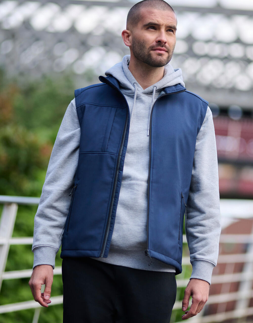 Octagon II prinditav Softshell-vest 86117