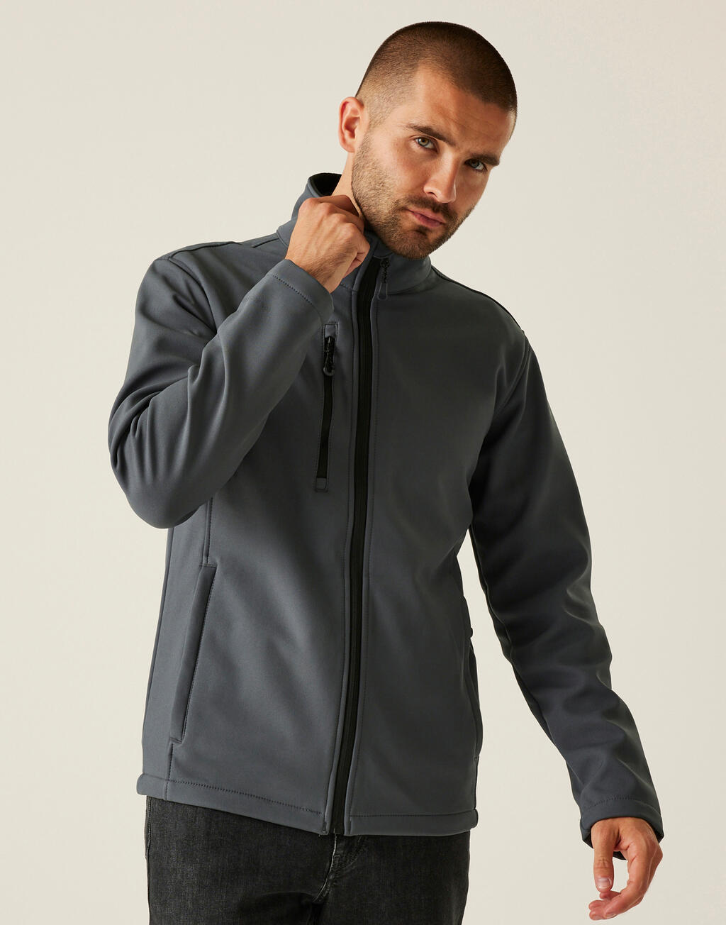 Honestly Made taaskasutatud softshell-jakk 89317