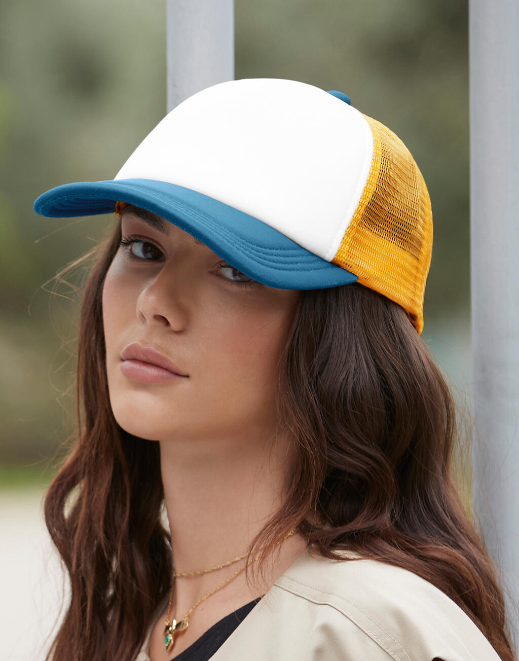 Retro 5-paneeliline trucker-müts 13569