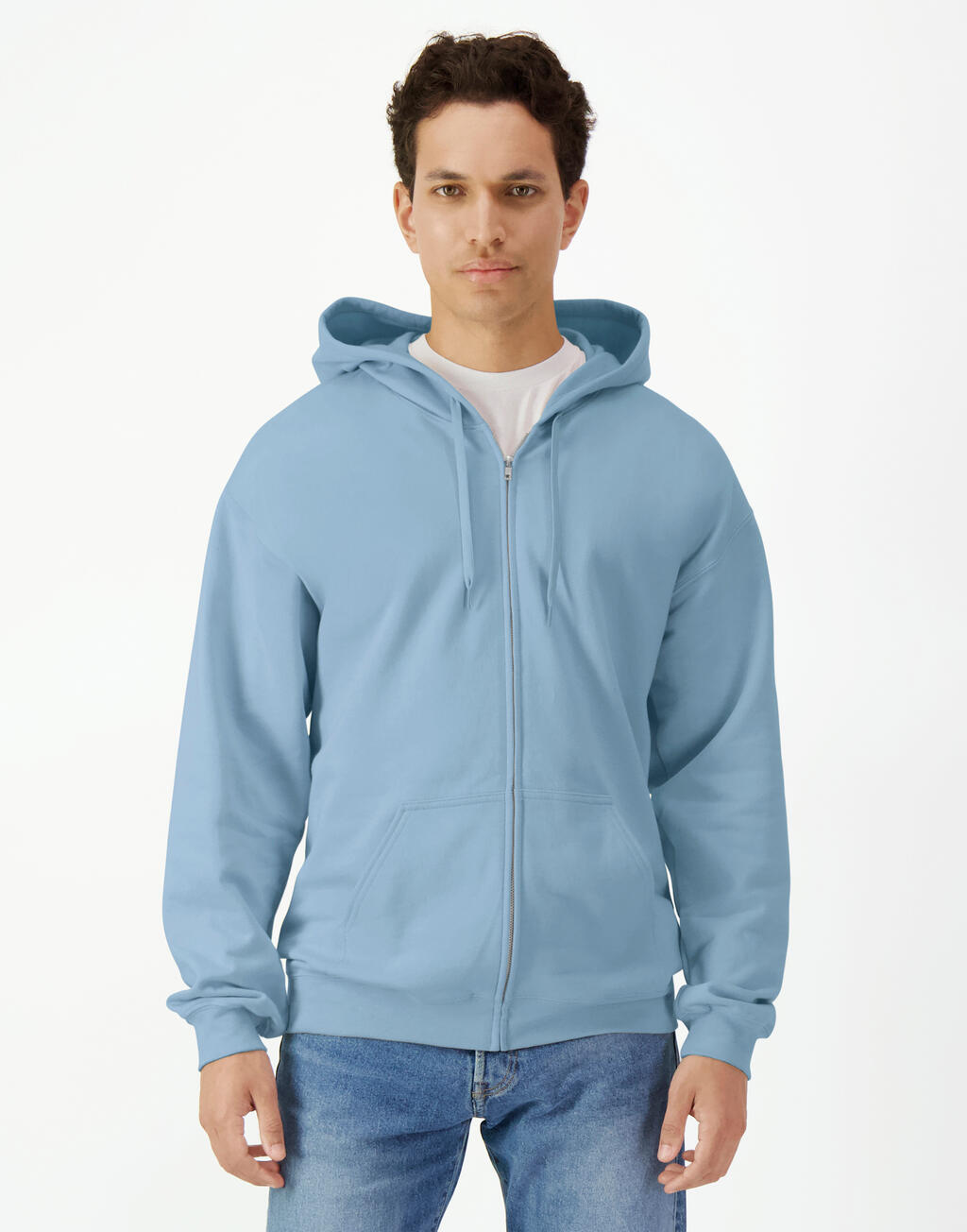 Softstyle keskmise paksusega lukuga kapuutsiga pusa 20609
