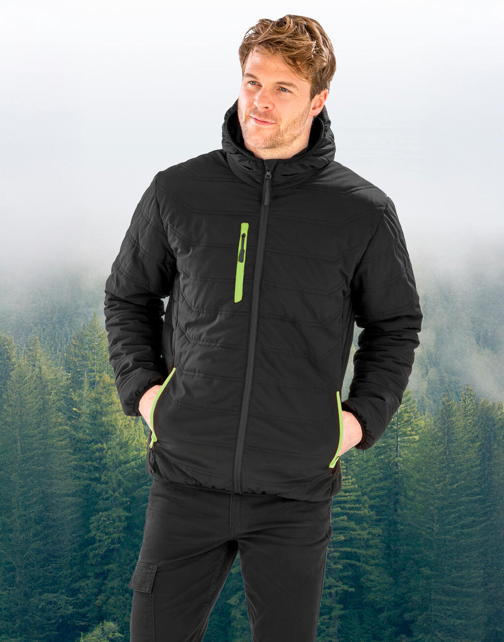 Black Compass polsterdatud talvejope 20633