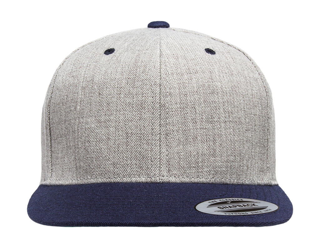 Klassikaline kahevärviline snapback-nokamüts 30173