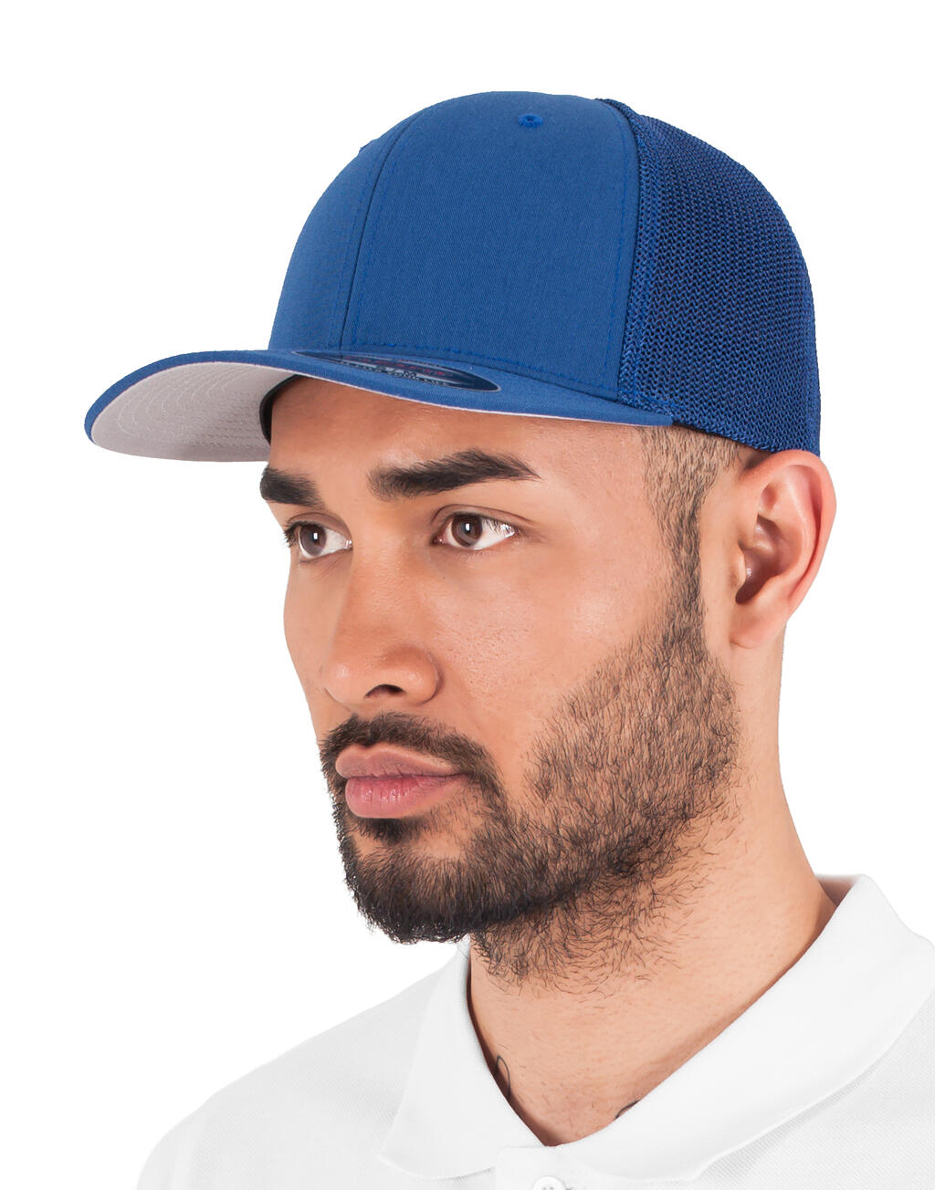 Flexfit 30268 võrkkangaga twill-trucker nokamüts