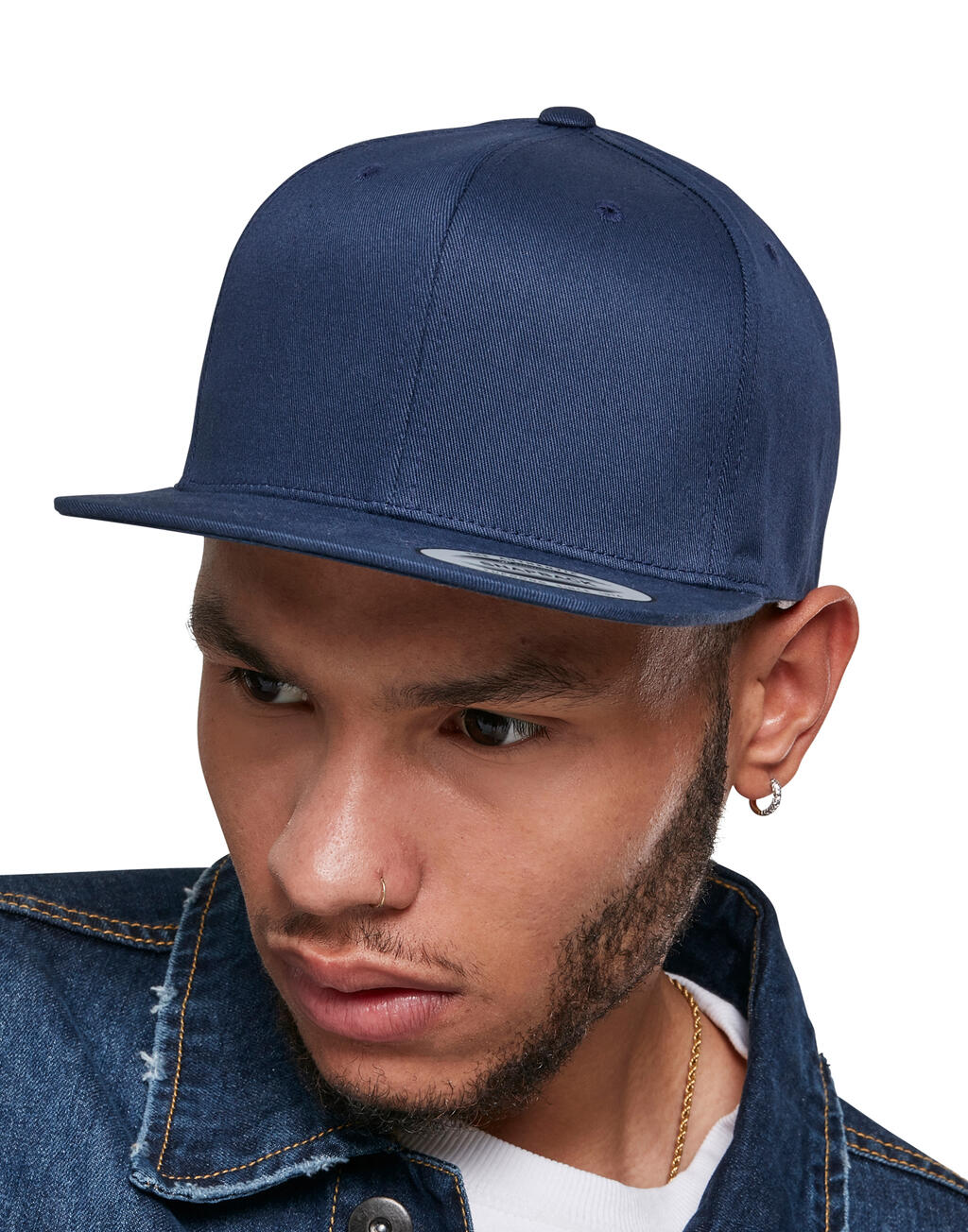 Orgaanilisest puuvillast snapback-müts Flexfit 32568