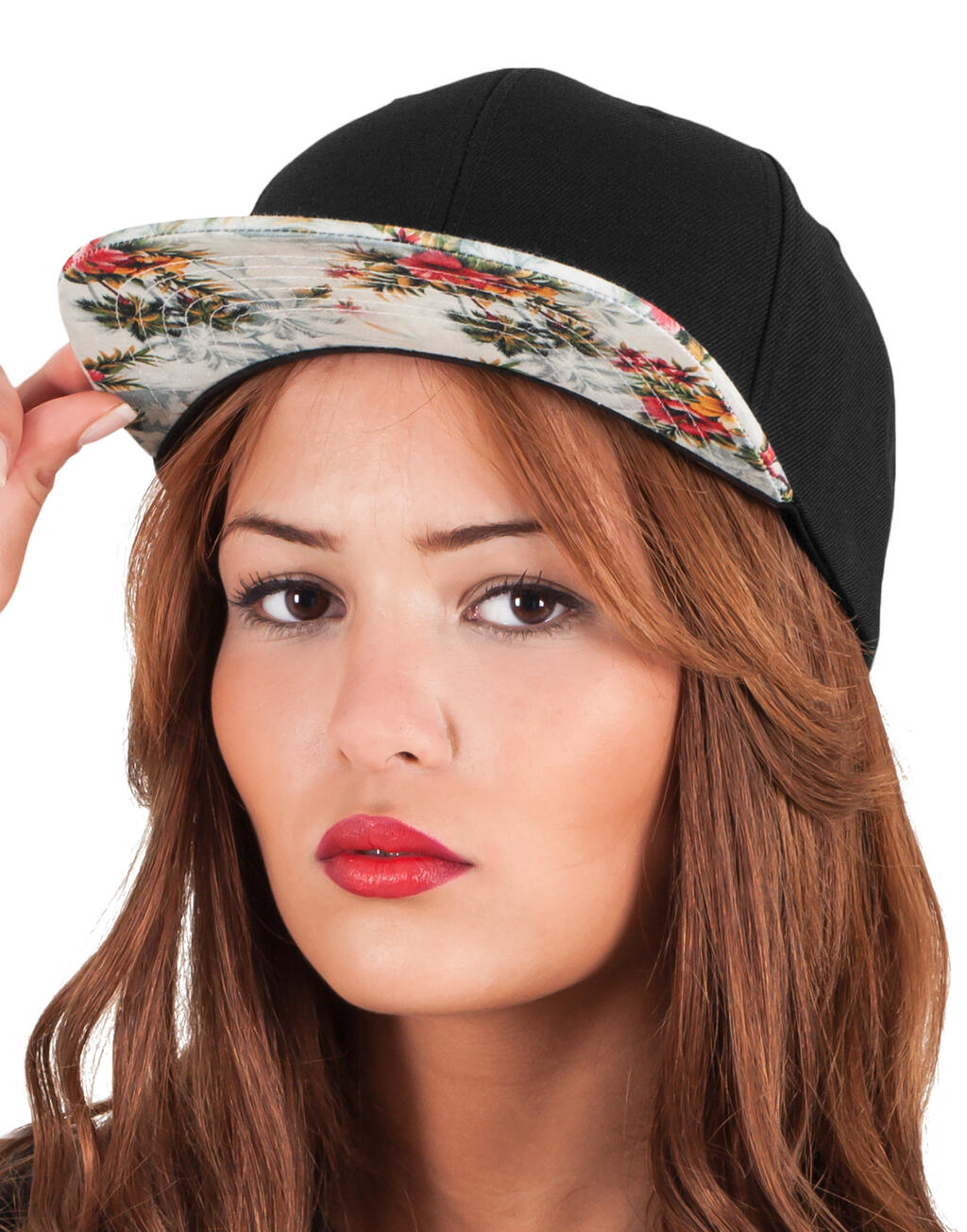Floral snapback-müts 34268