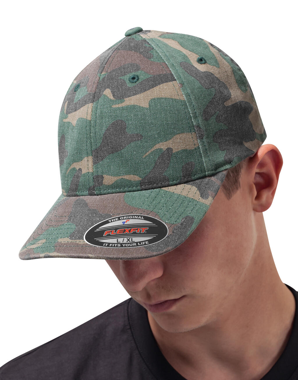 Flexfit Washed Camo nokamüts 35168