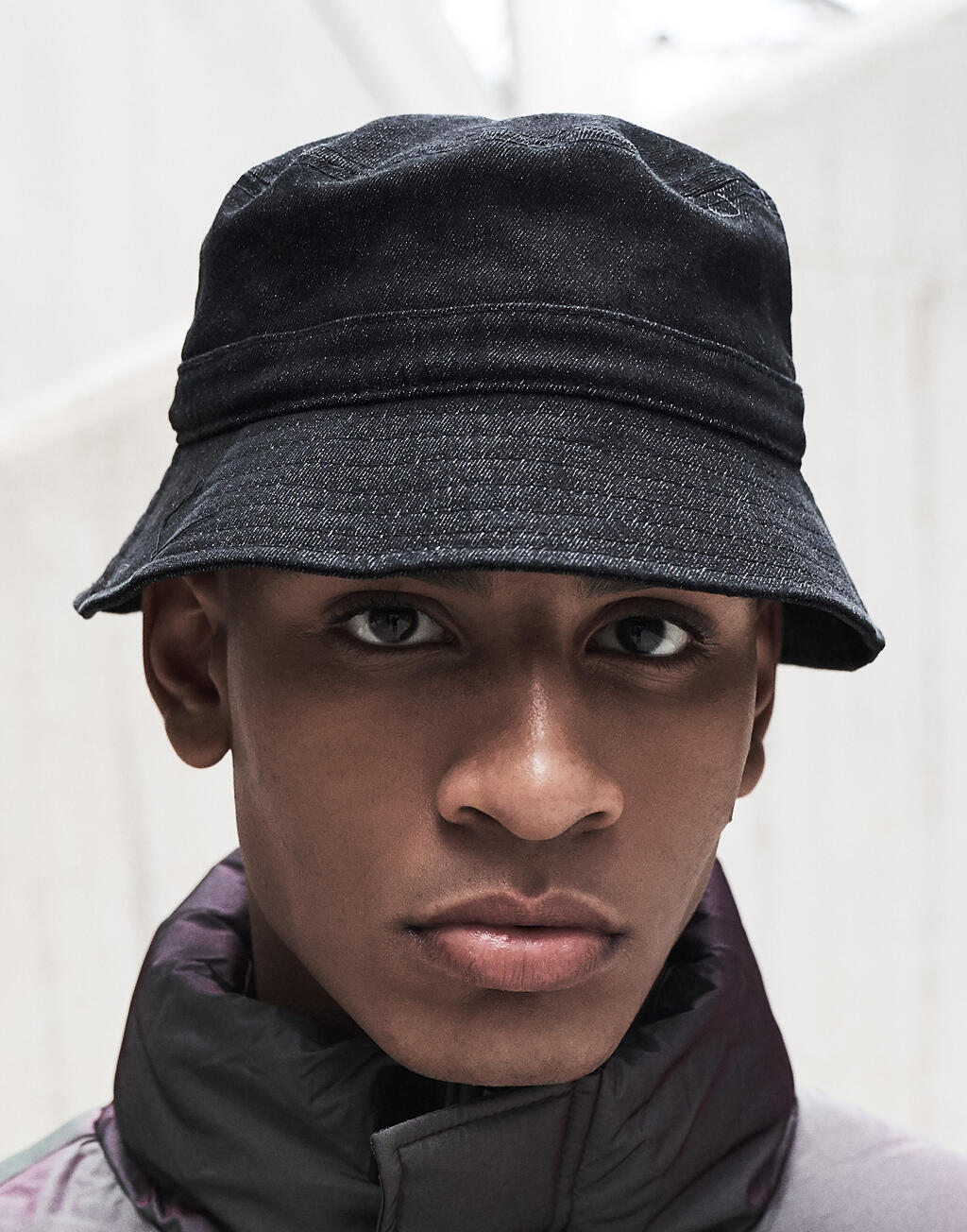 Denim bucket-müts 38668