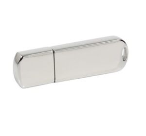 Kroomitud metallist mälupulk PDm-16