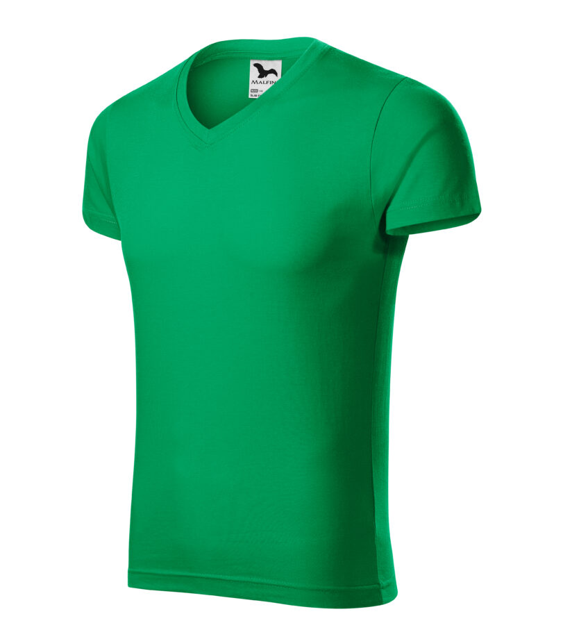T-särk Slim Fit V kaelus 146