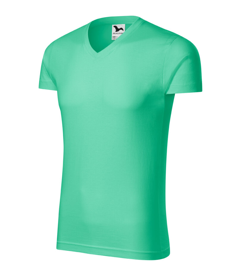 T-särk Slim Fit V kaelus 146