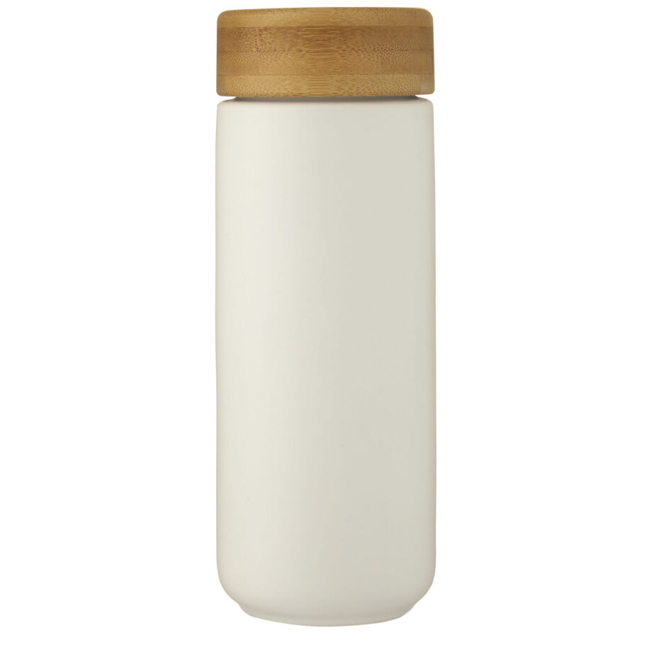 Lumi 300 ml keraamiline joogitops bambuskaanega