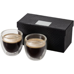 Boda 2-osaline klaasist espressotasside komplekt