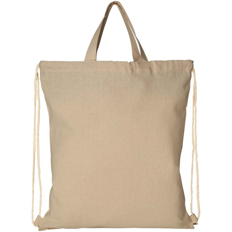 Pheebs 210 g/m² taaskasutatud materjalist nöörkott, 6 l