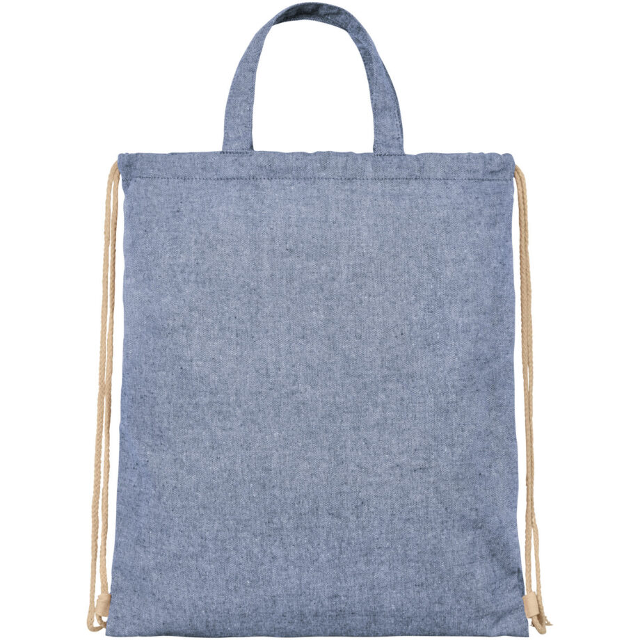 Pheebs 210 g/m² taaskasutatud materjalist nöörkott, 6 l