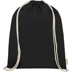 Orissa 140 g/m² orgaanilisest puuvillast nöörkott, 5 l