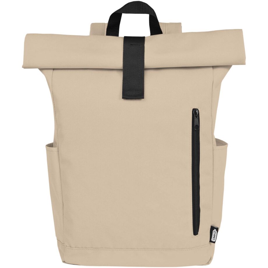 Byron 15,6″ GRS RPET-rullklapiga seljakott, 18 l