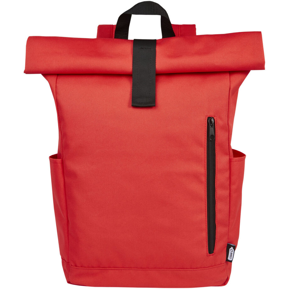 Byron 15,6″ GRS RPET-rullklapiga seljakott, 18 l