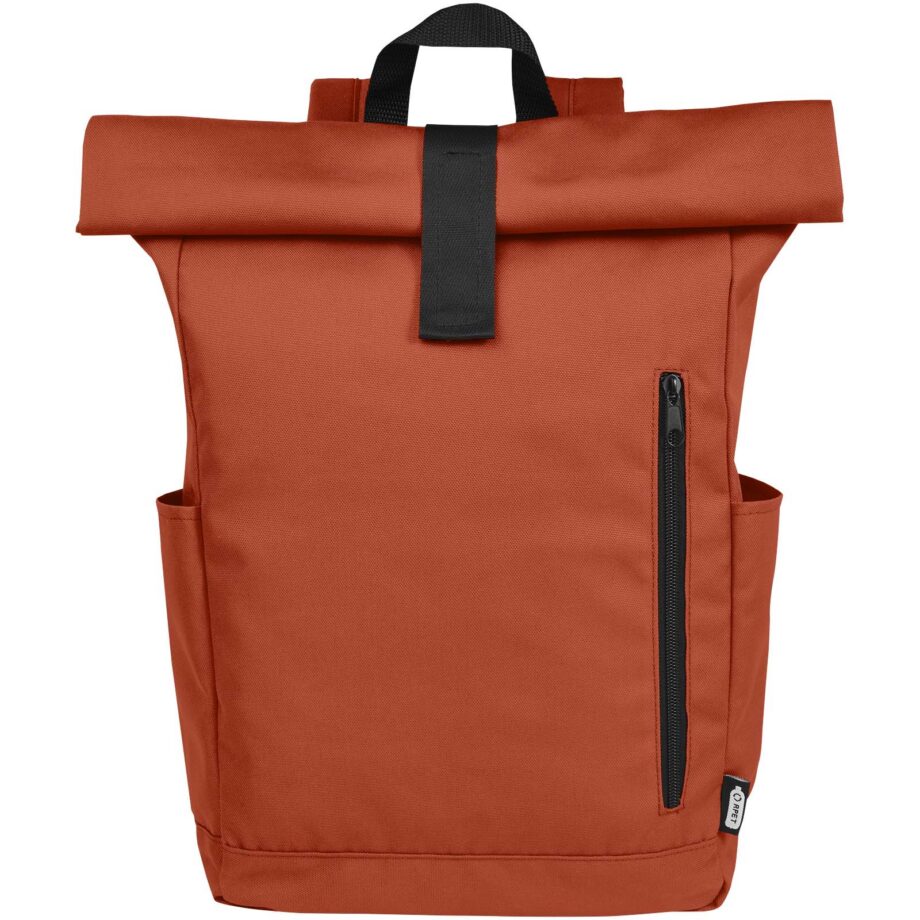 Byron 15,6″ GRS RPET-rullklapiga seljakott, 18 l