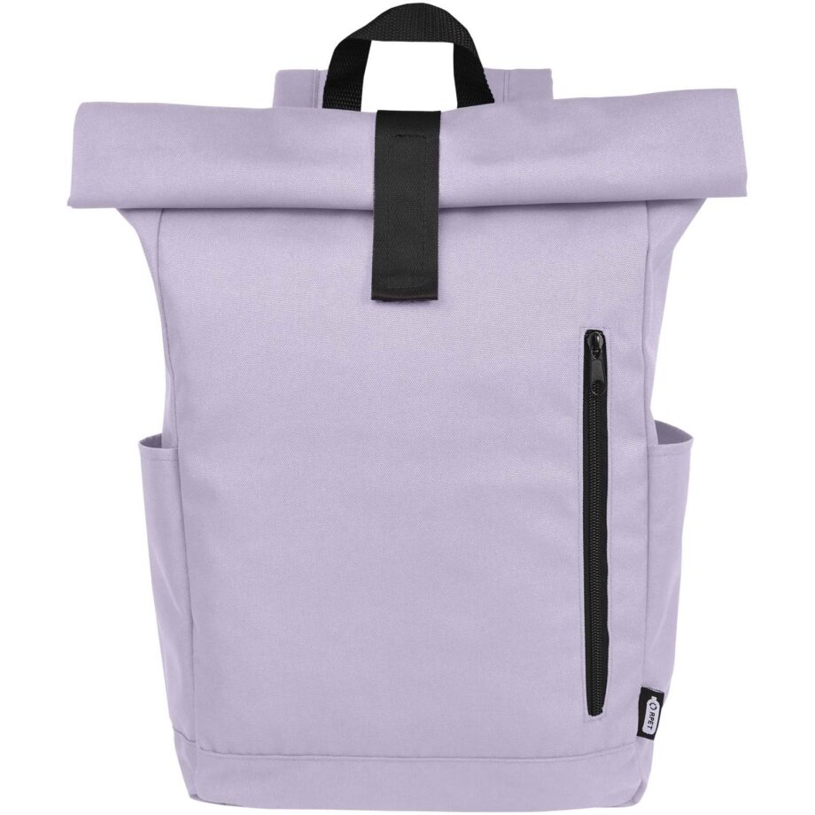 Byron 15,6″ GRS RPET-rullklapiga seljakott, 18 l
