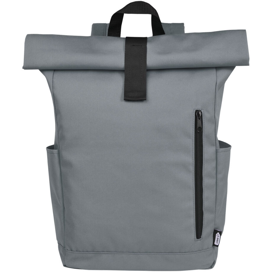 Byron 15,6″ GRS RPET-rullklapiga seljakott, 18 l