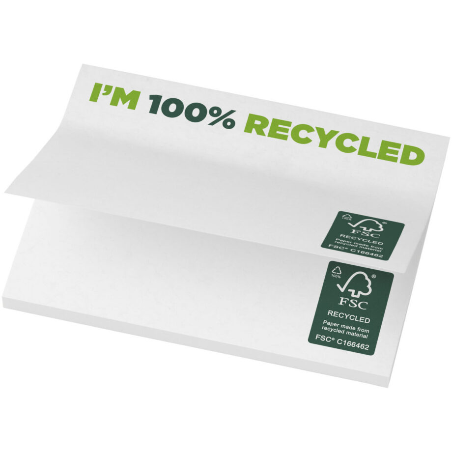 Sticky-Mate® recycled sticky notes 100×75 mm