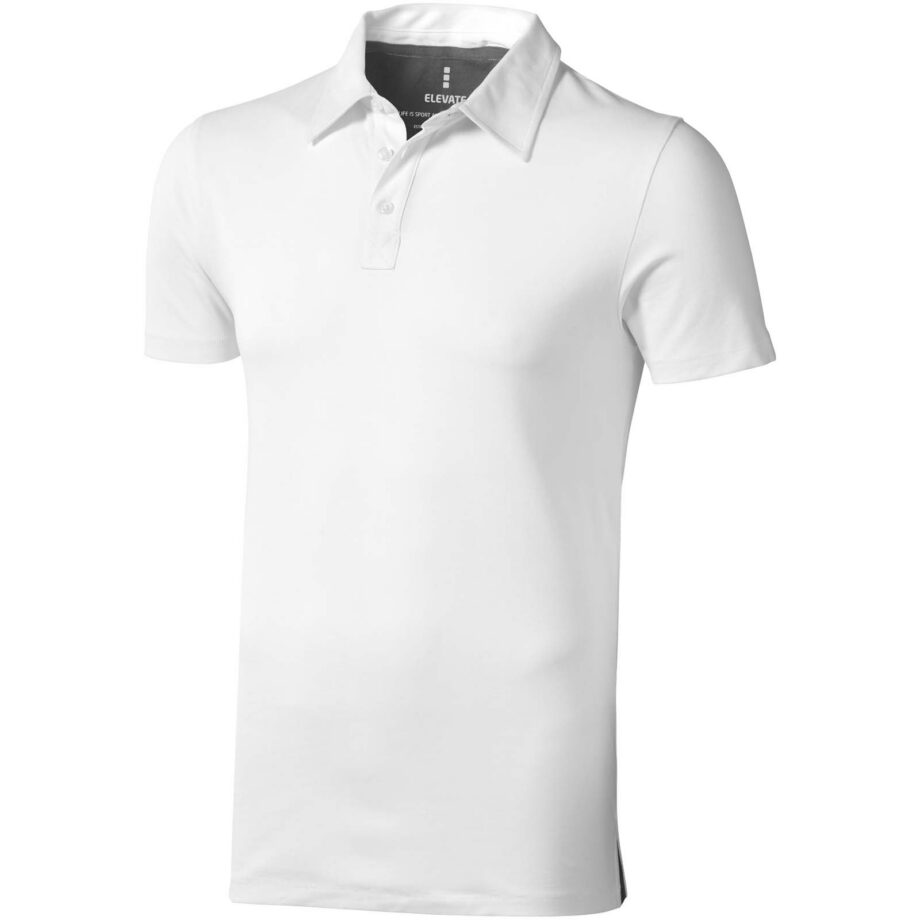 Markhami meeste stretch-polo, 200 g/m², lühikesed varrukad