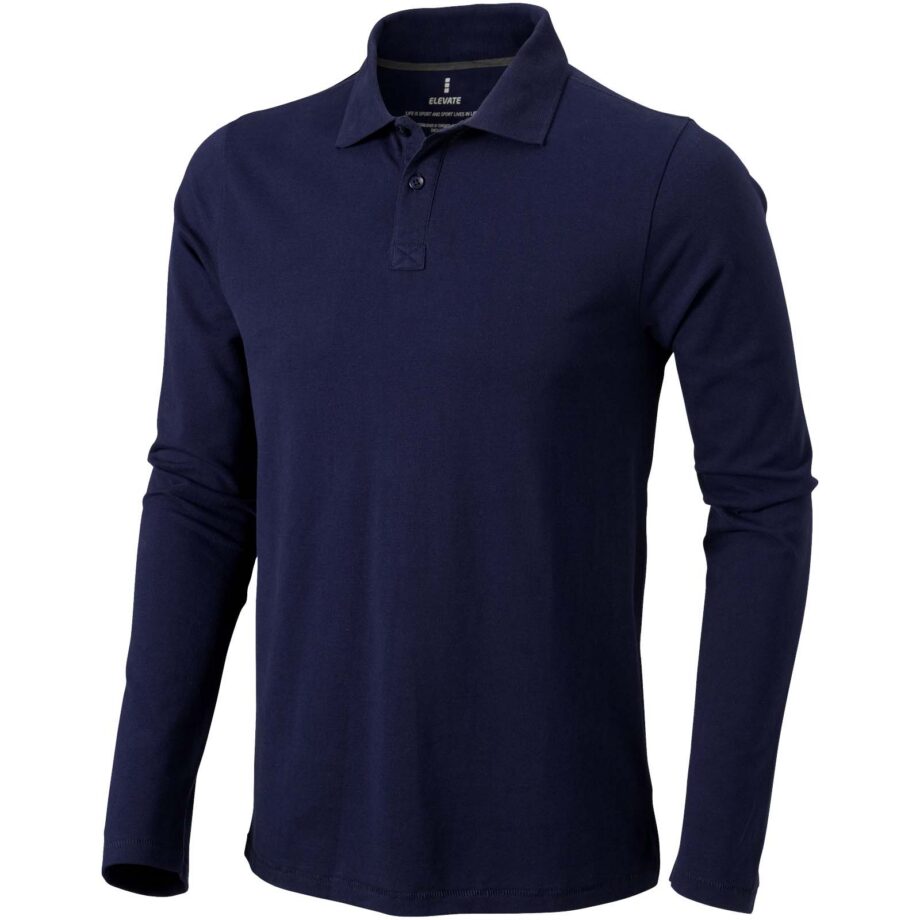 Calgary 180 g/m2 long sleeve men’s polo