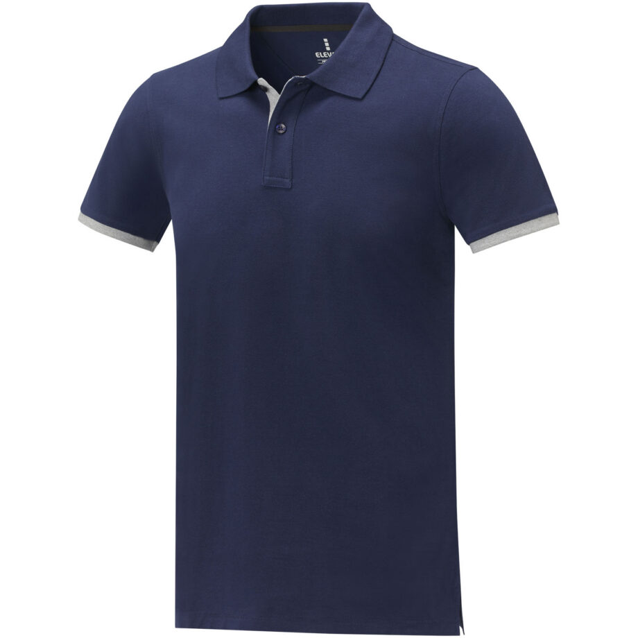 Morgan 200 g/m2 short sleeve men’s duotone polo