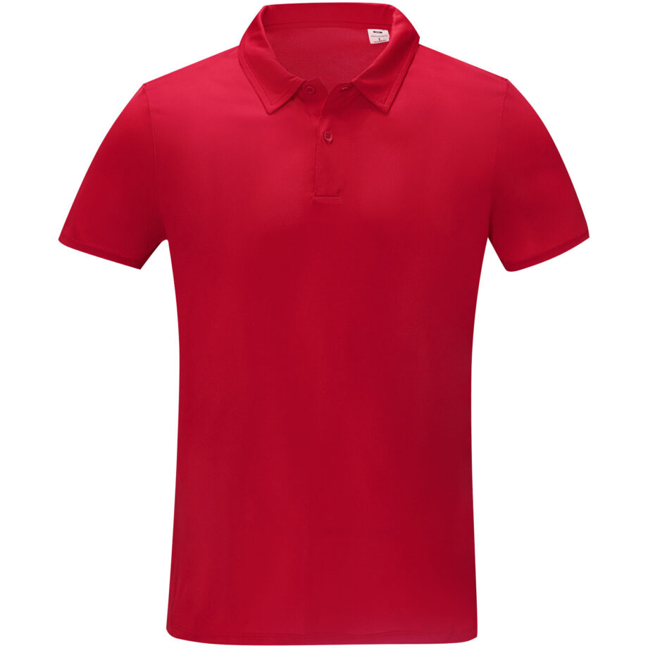 Deimos meeste lühikeste varrukatega Cool Fit spordipolo, 105 g/m²