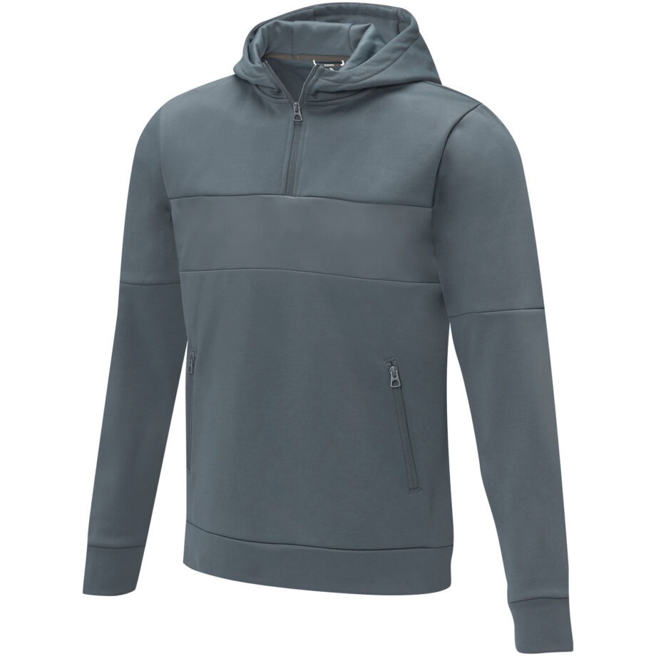 Sayan men’s half zip anorak hooded sweater