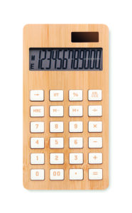 CALCUBIM 12-kohaline bambuümbrisega kalkulaator