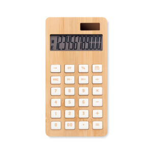 CALCUBIM 12-kohaline bambuümbrisega kalkulaator