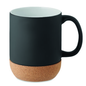 MATT – matt keraamiline kruus korgist põhjaga, 300 ml