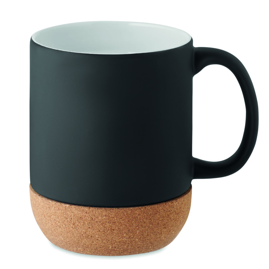 MATT – matt keraamiline kruus korgist põhjaga, 300 ml
