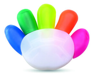 COLORE 5-värviline marker
