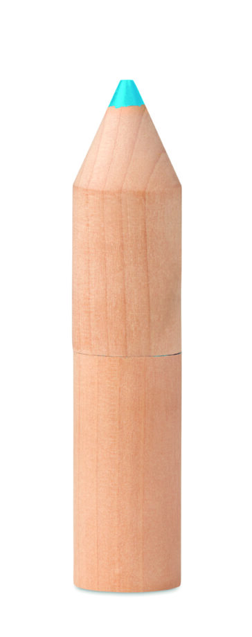 PETIT COLORET – 6 puidust pliiatsit