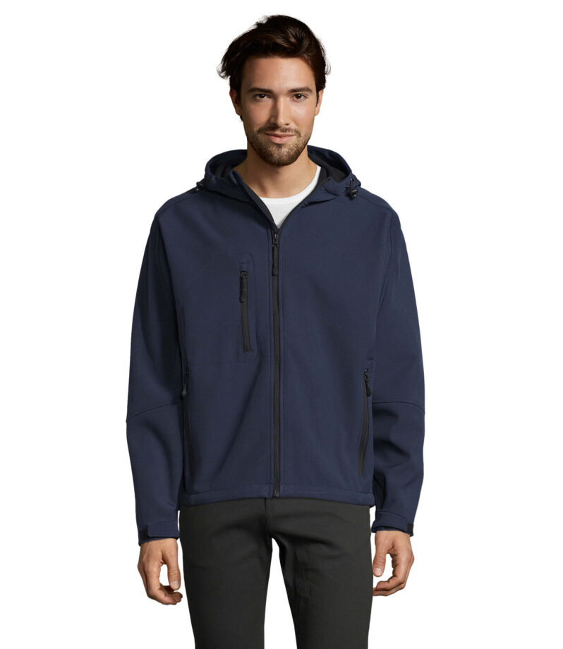 REPLAY MEN – kapuutsiga softshell-jakk