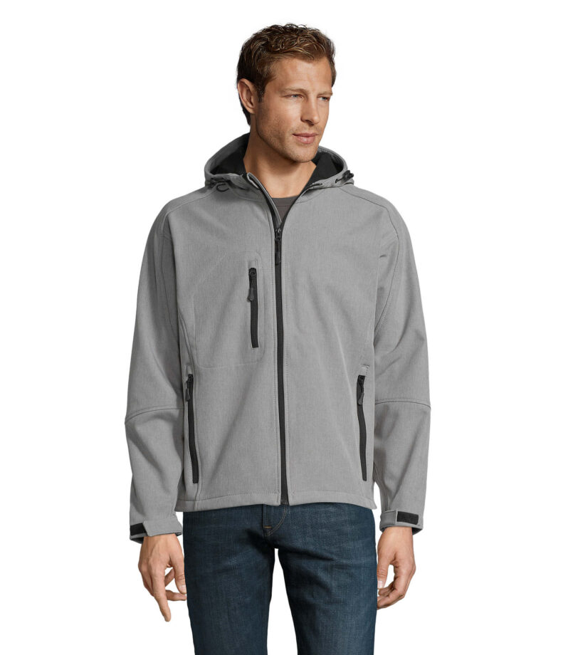 REPLAY MEN – kapuutsiga softshell-jakk