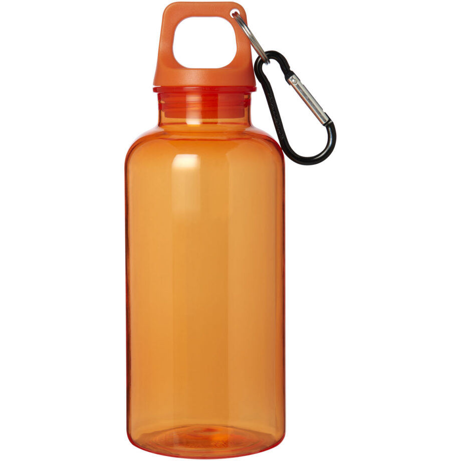 Oregon 400 ml RCS-sertifikaadiga taaskasutatud plastpudel karabiiniga
