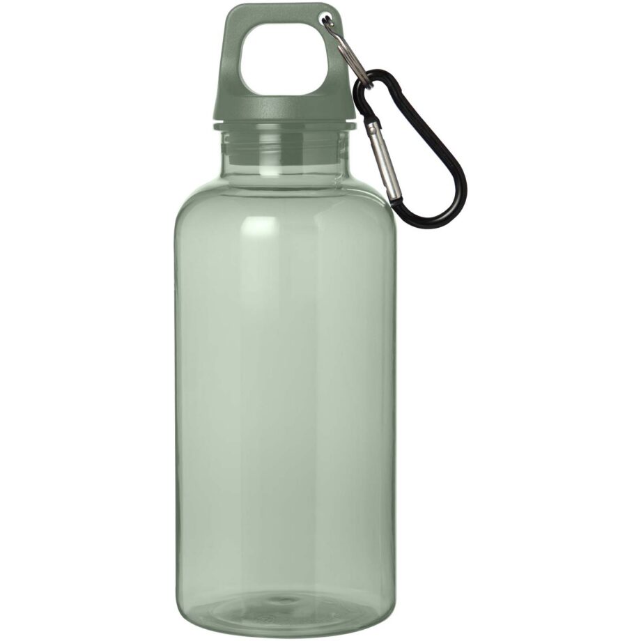 Oregon 400 ml RCS-sertifikaadiga taaskasutatud plastpudel karabiiniga