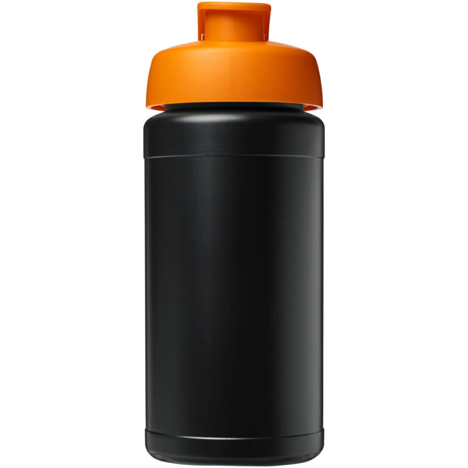 Baseline 500 ml taaskasutatud plastist spordipudel klapikorgiga