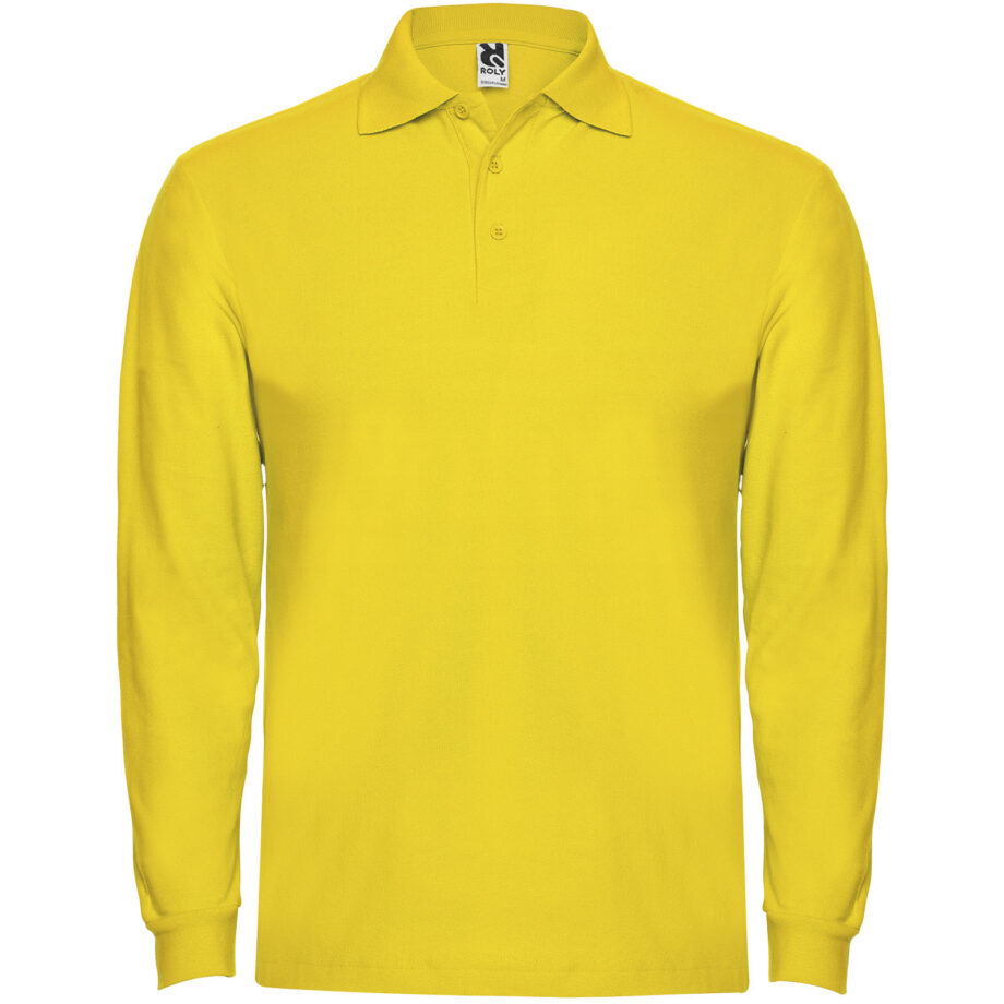 Estrella 220 g/m² long sleeve men’s polo