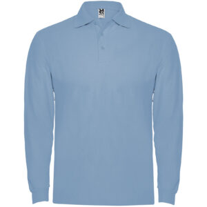 Estrella 220 g/m² pikkade varrukatega meeste polo