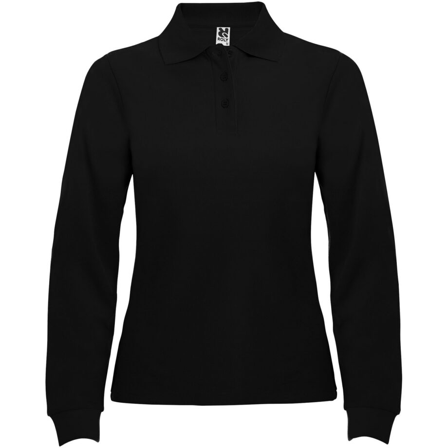 Estrella 220 g/m² pika varrukaga naiste polosärk