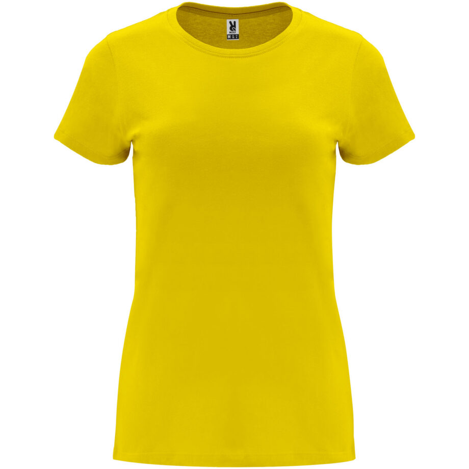 Capri naiste lühikeste varrukatega T-särk, 170 g/m²